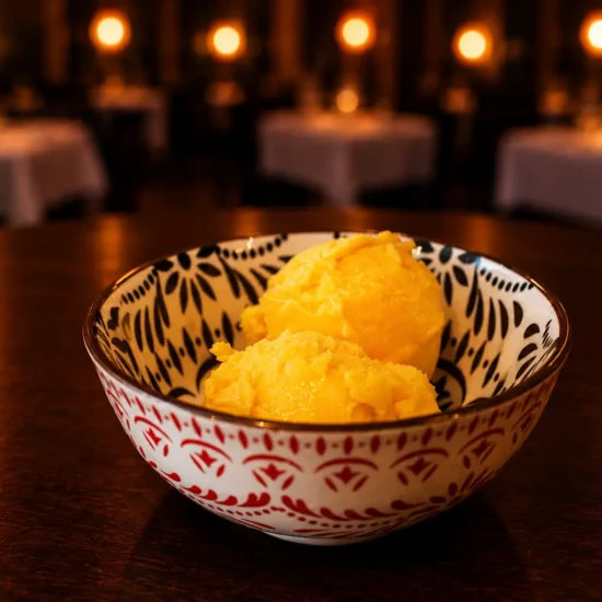 Mango/ Raspberry Sorbet