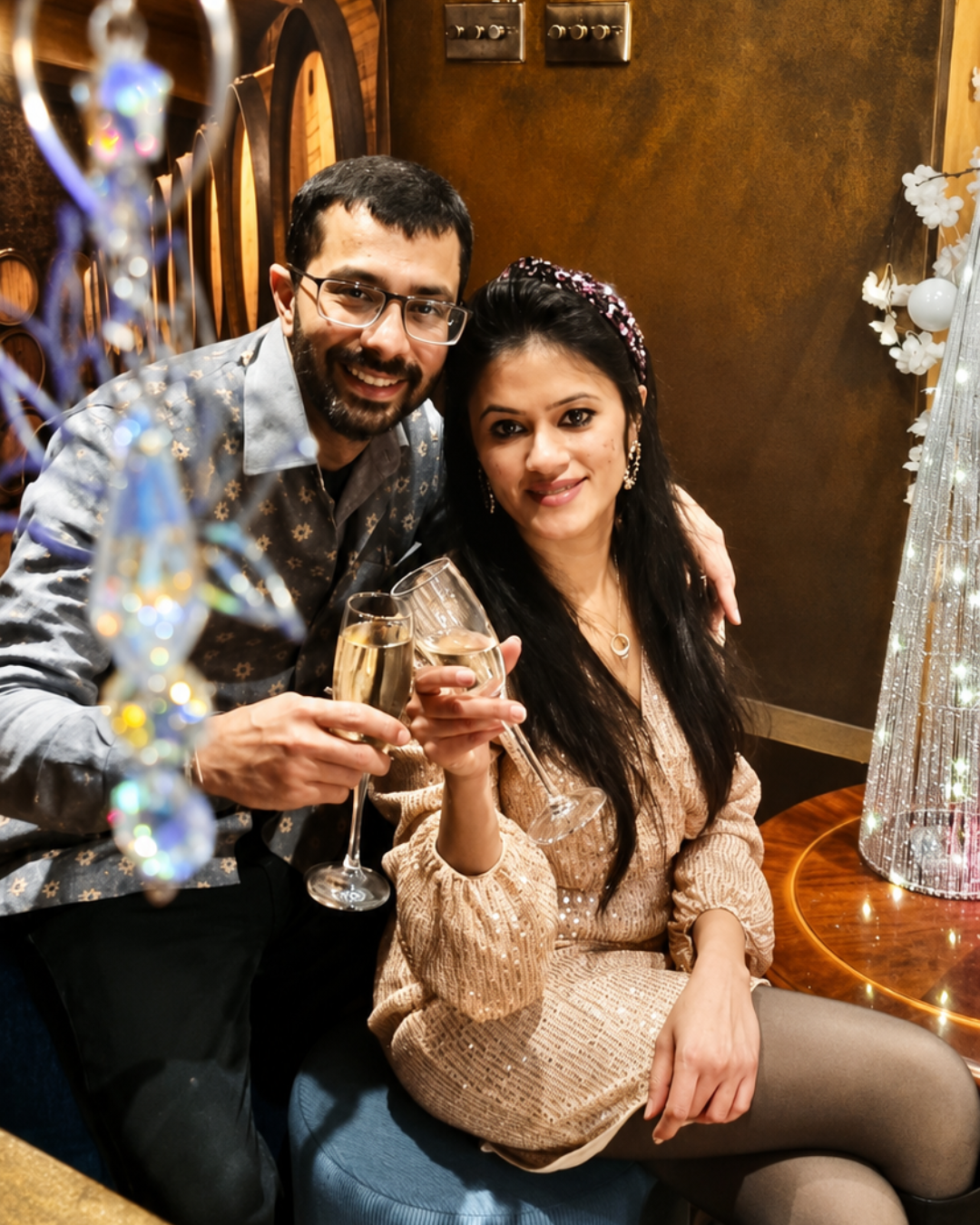 Sameer and Mahima, Founders of The Golden Peacock